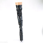PLEASER - Flamingo - 3000HWR - Black