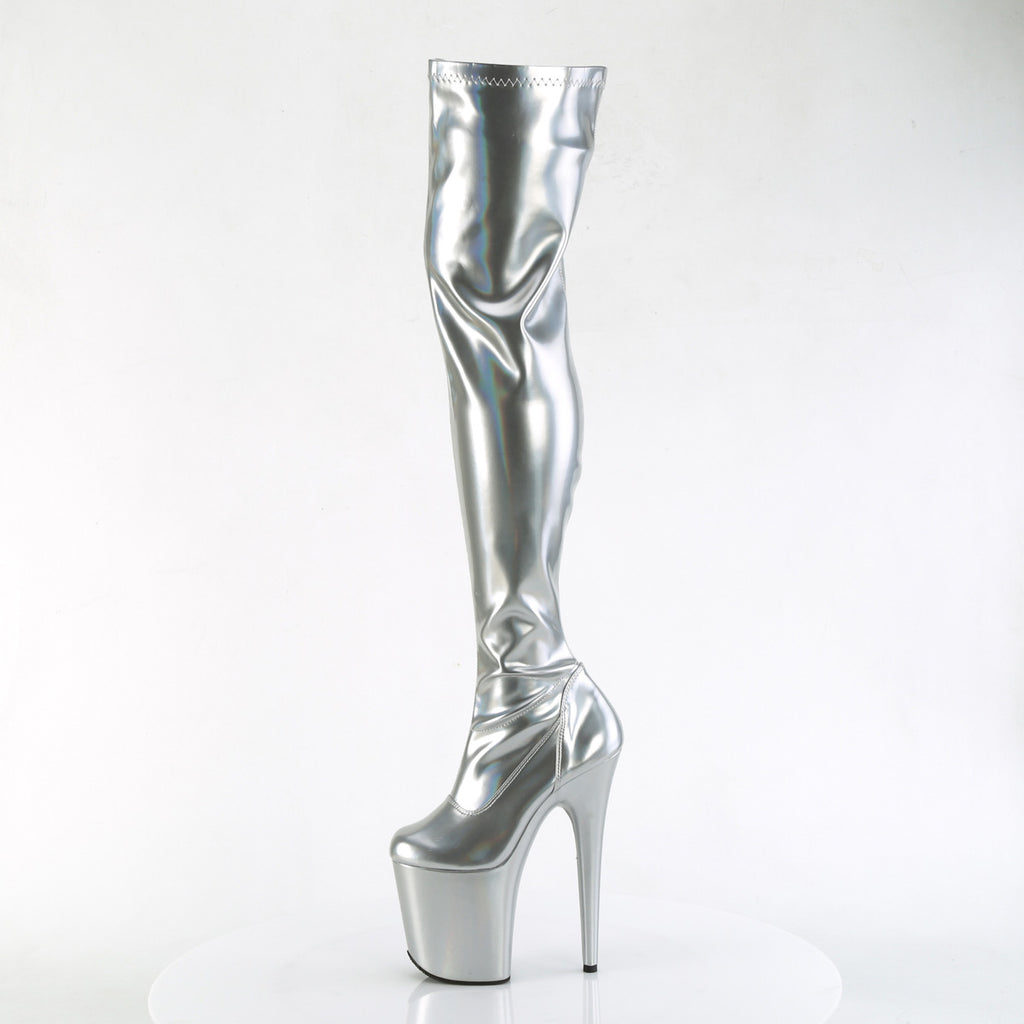 PLEASER - Flamingo - 3000HWR - Silver