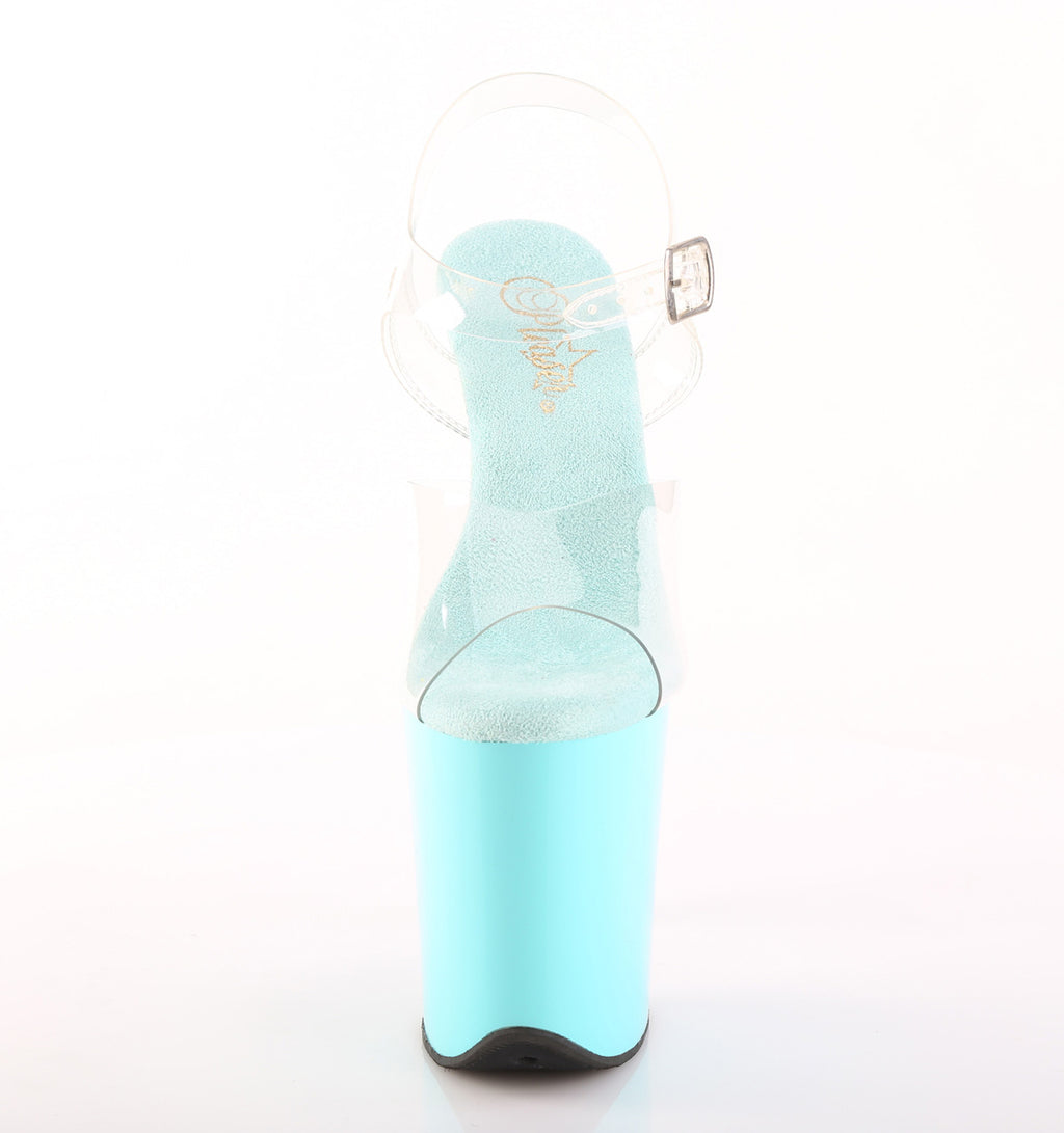 PLEASER - Flamingo - 808 - Aqua