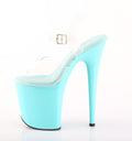 PLEASER - Flamingo - 808 - Aqua