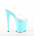 PLEASER - Flamingo - 808 - Aqua