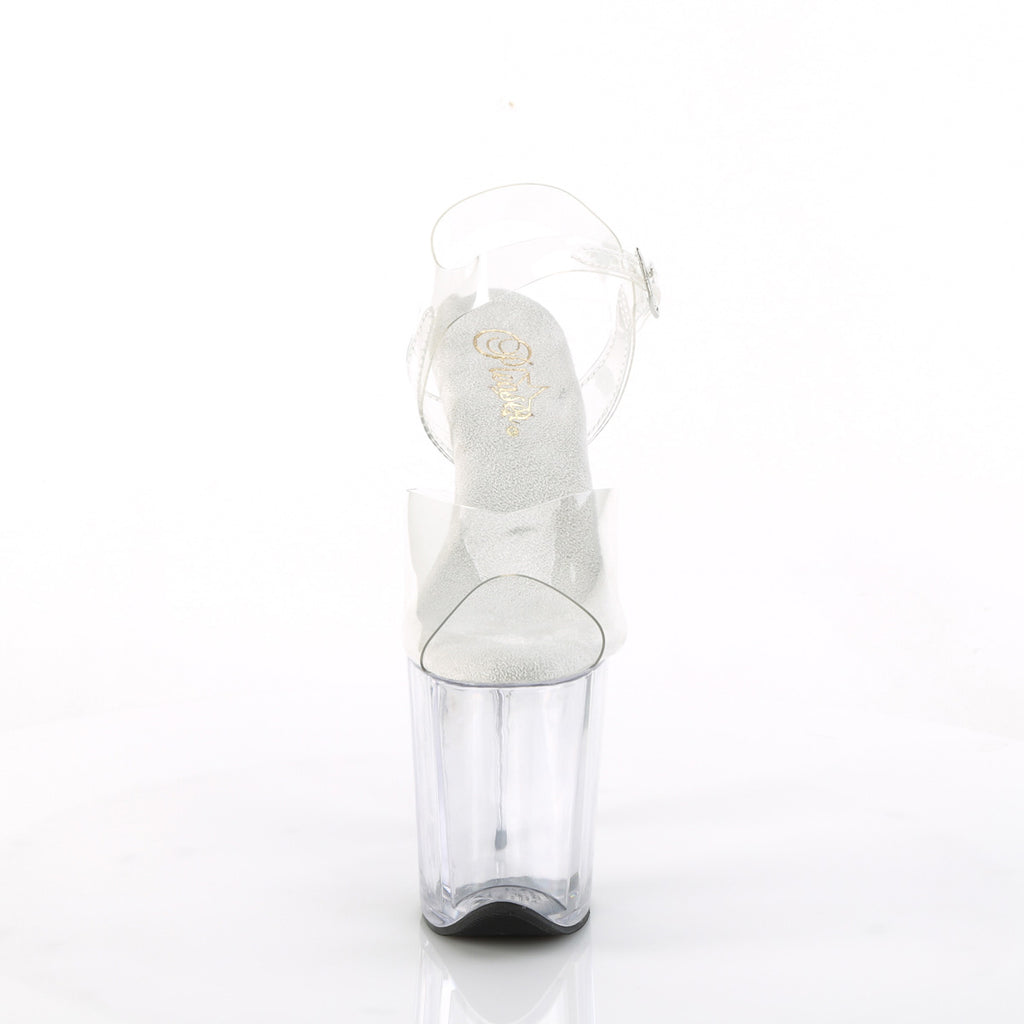 PLEASER - Flamingo - 808 - Clear