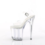 PLEASER - Flamingo - 808 - Clear