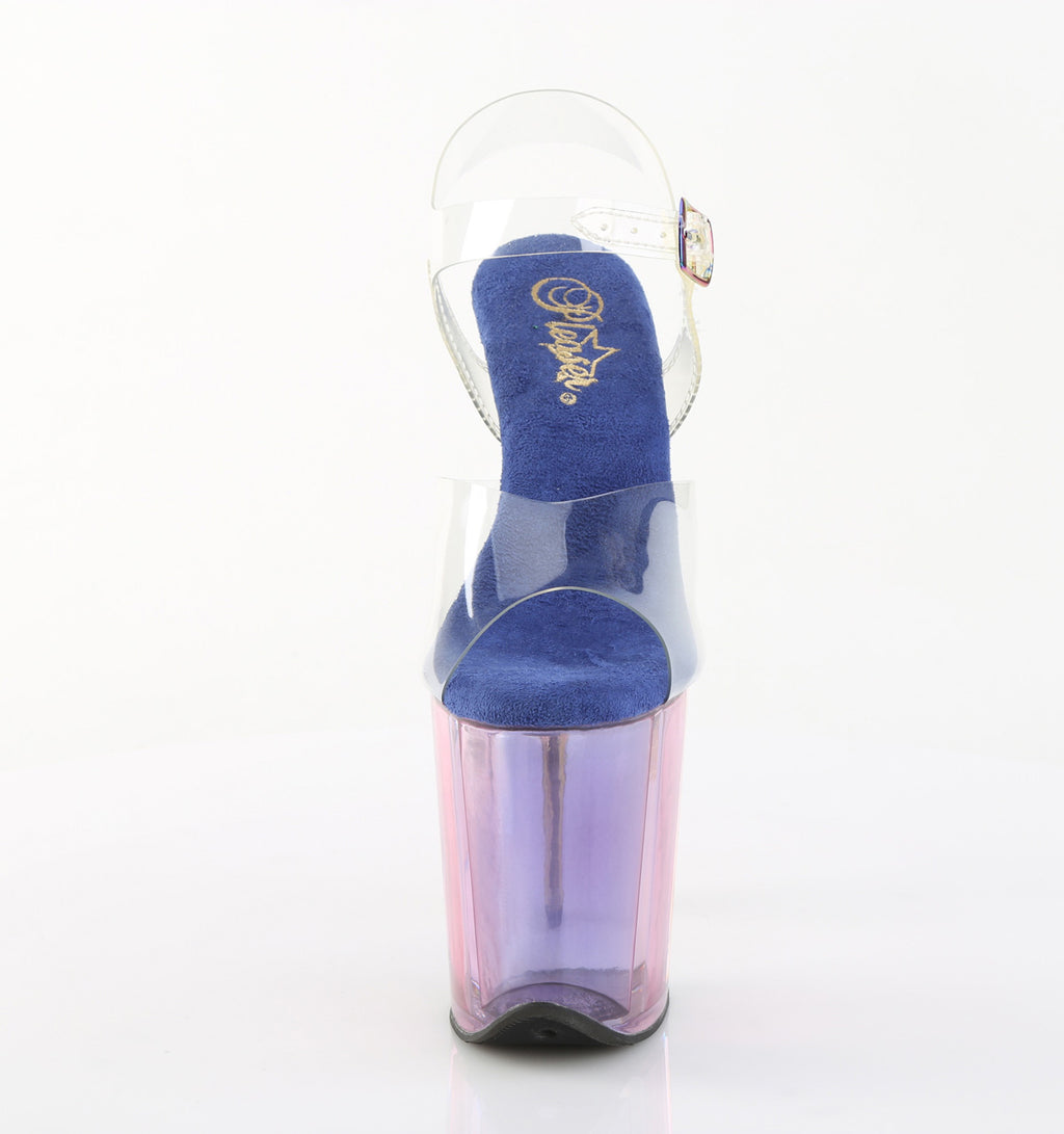 PLEASER - Flamingo - 808HT - Blue Multi Tinted
