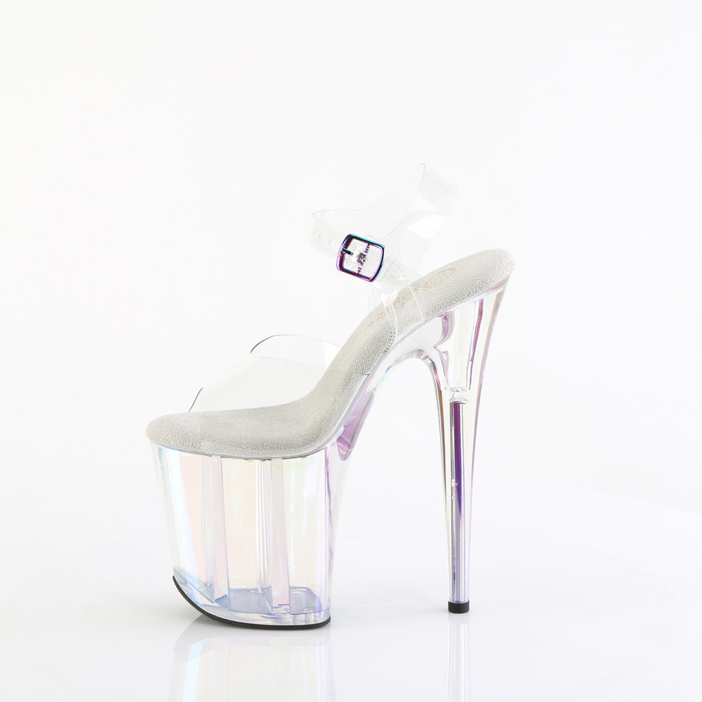 PLEASER - Flamingo - 808HT - Clear Holo Tinted