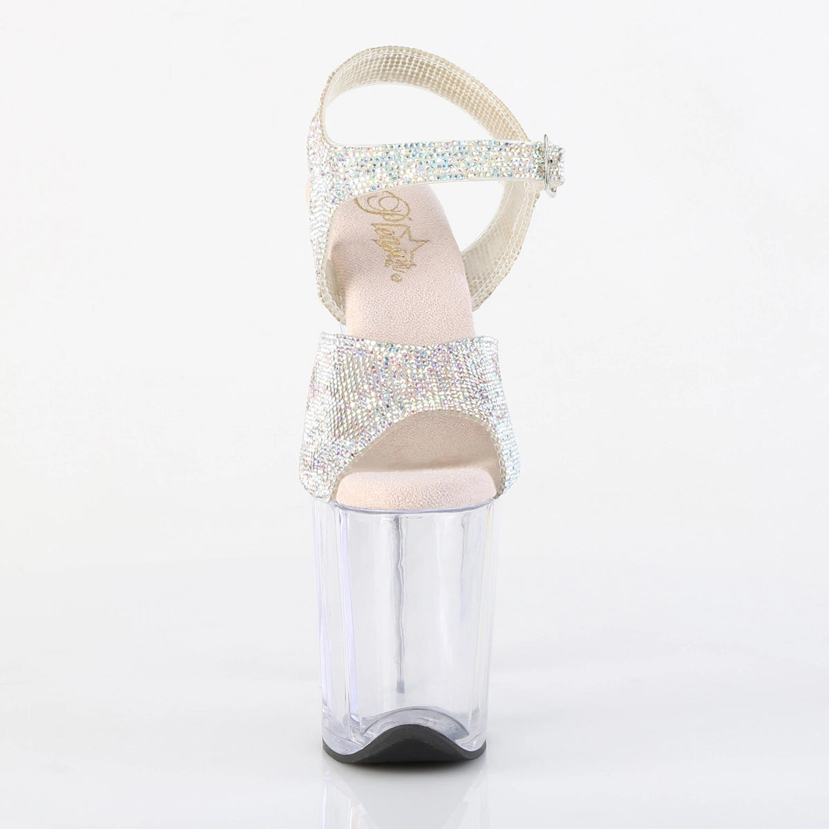 PLEASER - Flamingo - 808N - Rhinestone