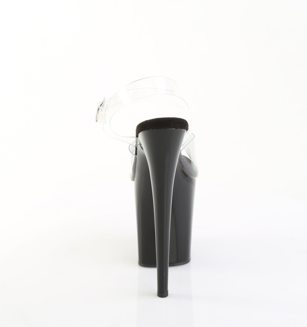 PLEASER - Flamingo - 808prem -  Noir