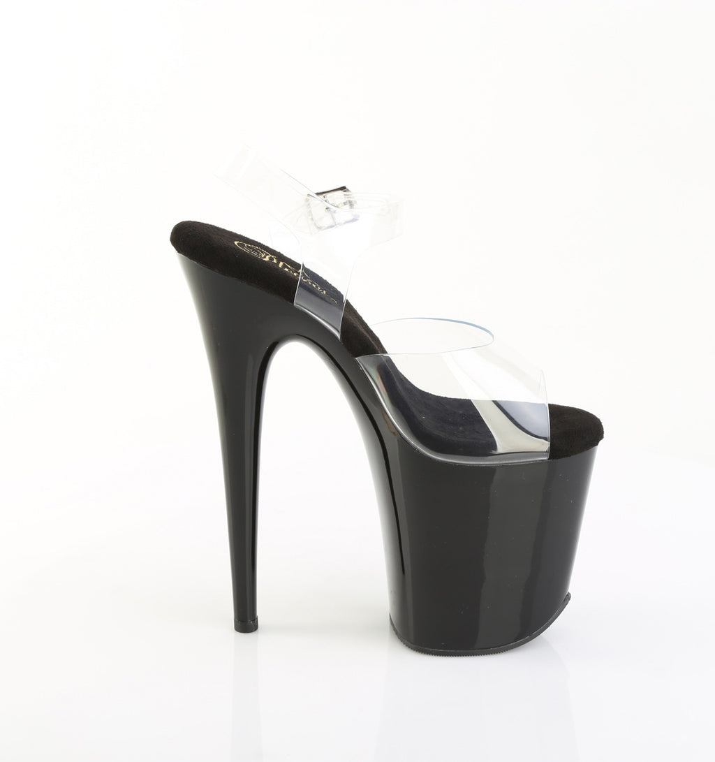 PLEASER - Flamingo - 808prem -  Noir
