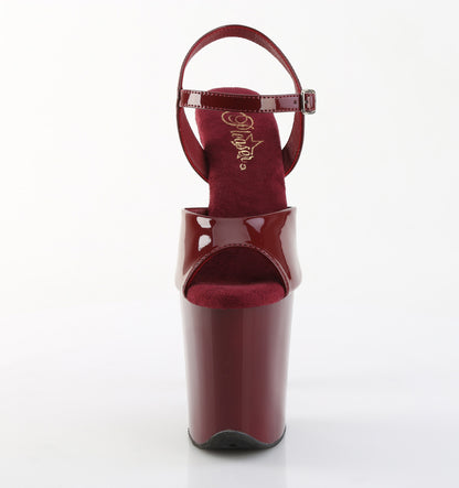 PLEASER - Flamingo - 809 - Burgundy