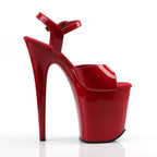 PLEASER - Flamingo - 809 - Rouge