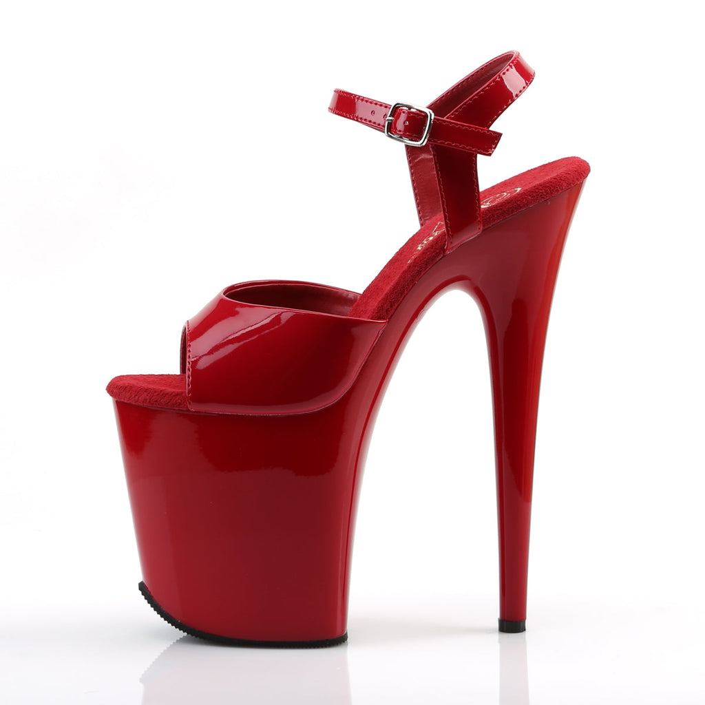 PLEASER - Flamingo - 809 - Rouge