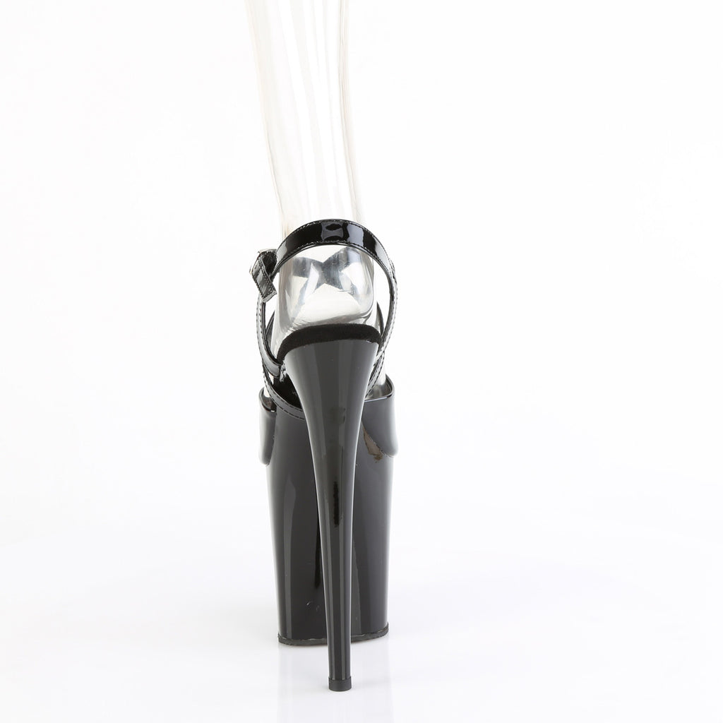 PLEASER - Flamingo - 824 Black