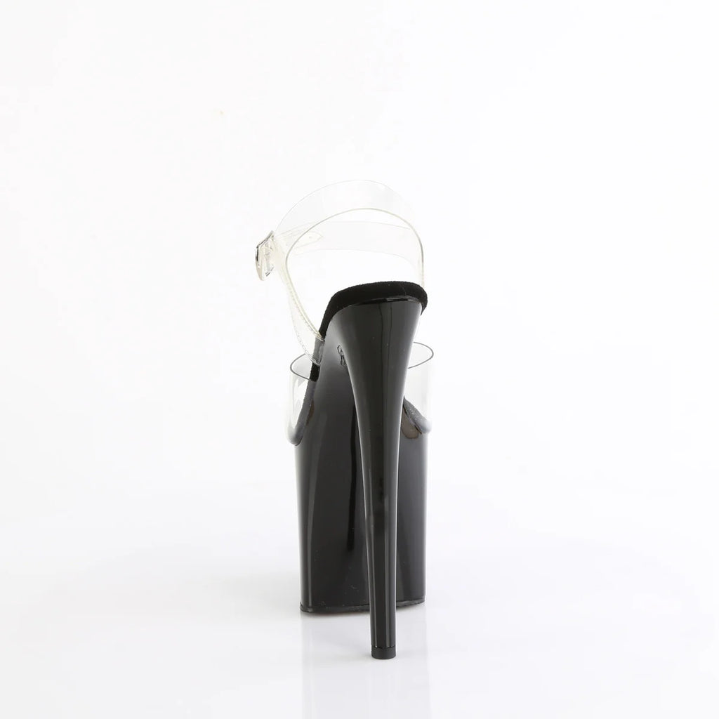 PLEASER - Naughty - 808 - Noir