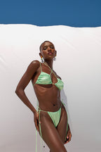 HOTCAKES - Eurydice Bas Bikini - Aquamarine