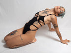 IONA SMITH SCOTT - Cotton Cutout Bodysuit - AYA