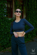 BANDURSKA DESIGN - Moody cropped top