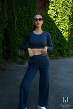 BANDURSKA DESIGN - Moody cropped top