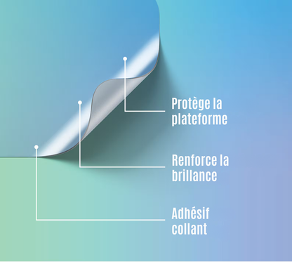 POLE MOM DESIGN - Protecter de talons invisibles serie pro pour PLEASER 8INCH