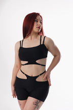 DRESS IN UP ART ATELIER - Top skadi - Noir